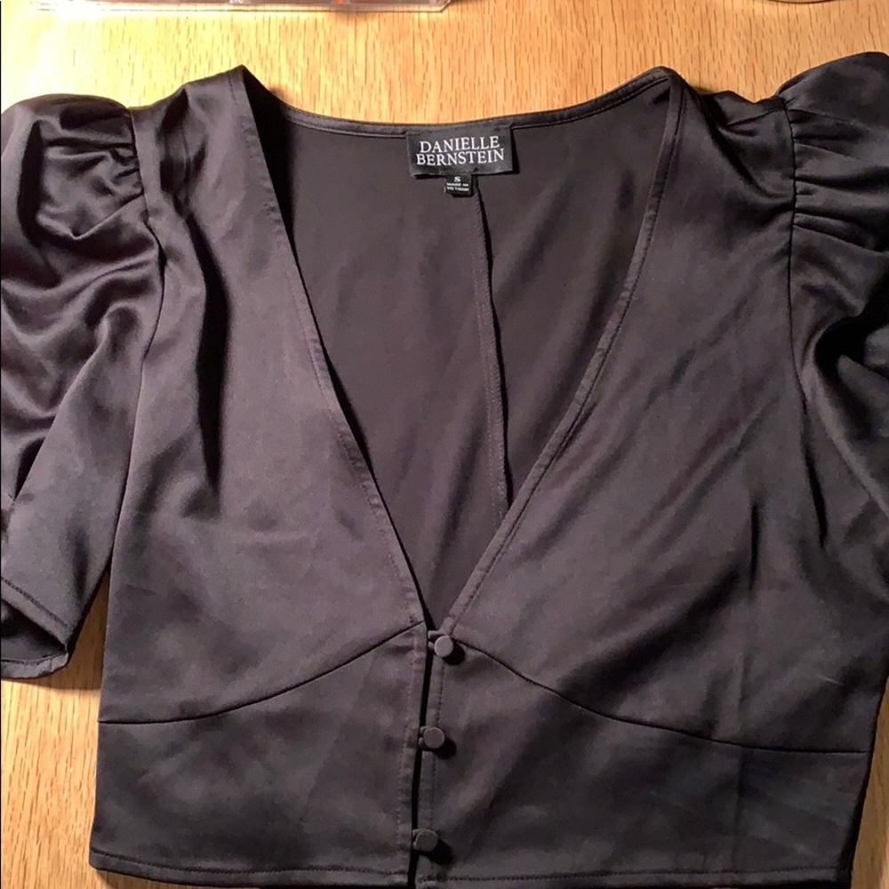 Danielle Bernstein silky top